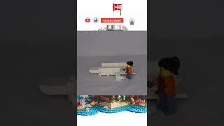 Harbormaster's Office Part 1 #lego #bricklink #stopmotion #910040 #legobuild
