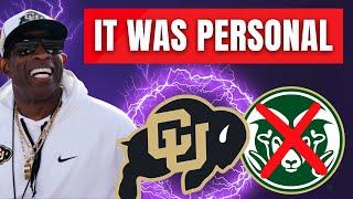 Colorado Football SMACKS Rival MAKING Deion Sanders Smile | Colorado State