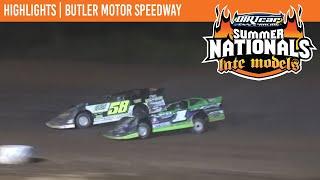 DIRTcar Summer Nationals Late Models | Butler Motor Speedway | July 11, 2024 | HIGHLIGHTS