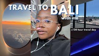 Travel with me to Bali | Fly with me vlog | Travel Vlog