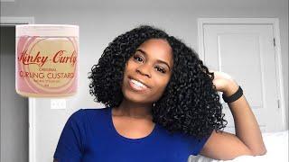 WHY HAVEN'T I TRIED THIS SOONER??!! | Kinky Curly Curling Custard