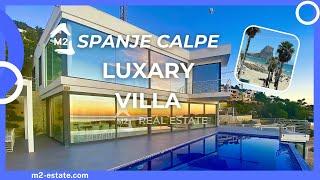 Luxe villa in Spanje. Villa in Calpe 2.5m.