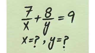 Nice Olympiad Math Algebric Problem l Easy & Tricky Solution