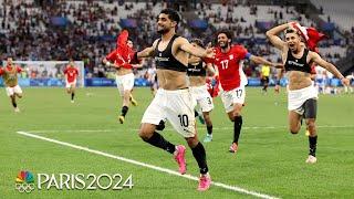 Egypt moves on after beating out Paraguay in penalty kicks | Paris Olympics | NBC Sports