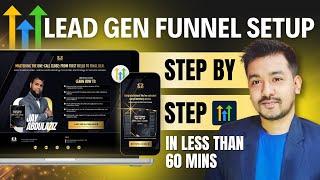 Master Lead Generation with GoHighLevel: Full Funnel Setup Guide| Pritam Bhadra