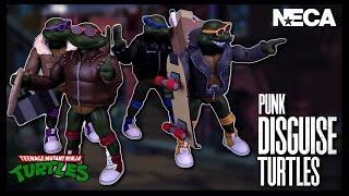 NECA Teenage Mutant Ninja Turtles Punk Disguise Turtles Set | @TheReviewSpot