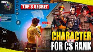 NEW SEASON - SECRET ( CS-RANK ) CHARACTER SKILL COMBINATION  || BEST CHARACTER SKILL COMBO 2024