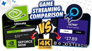 GeForce Now ULTIMATE vs Boosteroid ULTRA | 4K Game Streaming Comparison