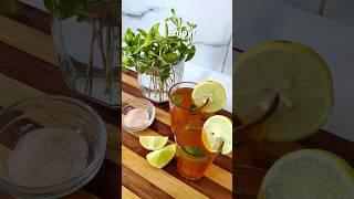 Refreshing Lemon tea recipe, 2 minutes lemon tea recipe #shorts