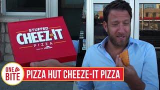 Dave Portnoy Reviews The Pizza Hut Cheez-It Pizza