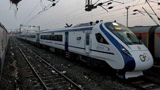 Dangerous 3rd Trial Run Of Howrah Puri Vande Bharat Express. || Skip Bagnan..