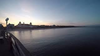 Blick von der Seebrücke nach  #Ostseebad Binz