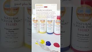  Product Review: Natural Fluid Acrylik Paints