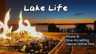 Lake Life | Slo-Mo |  Cozy Fire | Merry Christmas