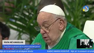 PAPA NË ANGELUS - Nga e diela e 33-të gjatë vitit liturgjik (B) 2024