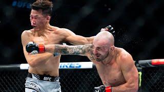 Alexander Volkanovski vs. Chan Sung Jung UFC 273 Full Fight Highlights