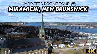 Breathtaking 4K Drone Footage Over Miramichi, New Brunswick 