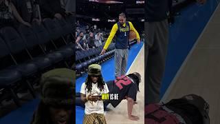 Kai Cenat reacts to Agent’s NBA Finals Media Day performance 
