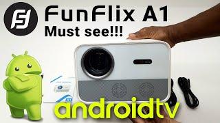 FunFlix A1 Android OS Projector - Premium Auto Features at such a low price