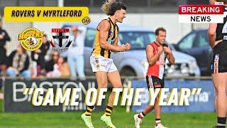 "GAME OF THE YEAR" (Rovers v Myrtleford: Game Day Vlog)