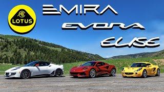 Emira vs Evora vs Elise - Comparing the Modern Lotus | Everyday Driver