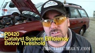 P0420 How To Diagnose A Bad Catalytic Converter -EricTheCarGuy