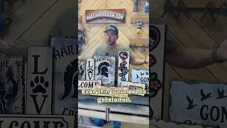 Over 3K tutorial videos on our YouTube channel, oldave100 #woodsigns #woodcarving #freehand