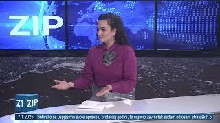 ZIP - 7.1.2025. - SREDIŠNJE VIJESTI Z1 TELEVIZIJE