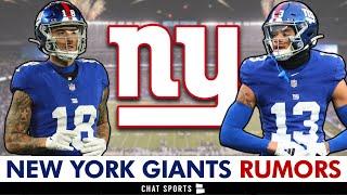 NY Giants Rumors on Isaiah Hodgins, Jalin Hyatt, Darius Slayton