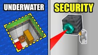 11 CRAZY WAYS To SECURE Your House in Minecraft!