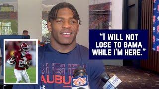 Auburn's Demarcus Riddick: "I will not lose to Bama while I'm here."