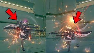 So.. Ellen actually has 2 different Deflect Bullet Animations