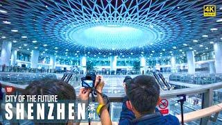 Walking in Shenzhen: The City of the Future | Cool Metro Stations and Shopping Areas