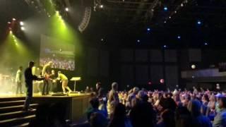 Slow motion Woodstock City Church opener