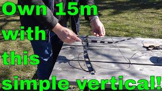 15-Meter J-Pole - Simple, Easy to Deploy DX Antenna