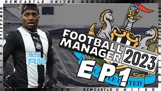 LETS SPEND SOME MONEY | FM23 Newcastle United EP1 | Football Manager 2023 Let's Play