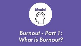 Burnout - Part 1: What is Burnout? | Wellbeing at Cornell