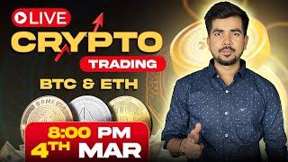  Live Crypto Trading: Bitcoin Etherium & Altcoins Price Action Analysis Learn with PTS