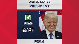 President Donald Trump defeats Kamala Harris in presidential election