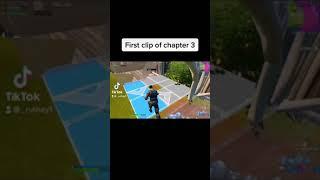 My First Clip of Chapter 3 #FortniteShorts #Shorts