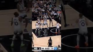 NBA | Victor Wembanyama WITH THE TOUGH DUNK  | #shorts #nba #basketball