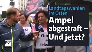 Landtagswahlen im Osten: Ampel abgestraft – Und jetzt? | Kontrovers | BR24