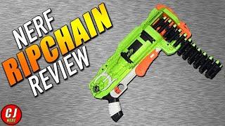 Nerf Zombie Strike Ripchain | 2018 Unboxing, Review, & Range Test