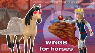 Buy wings for your horses 🪽 || Update idea || Horse Riding Tales