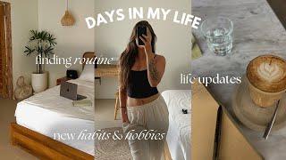 productive vlog  new habits & hobbies, life in Bali, finding routine