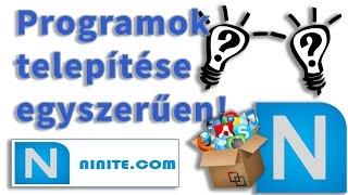 Programok telepítése egyszerűen  Ninite.com segítségével