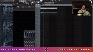 NICK MIRA MAKING 10 BEATS IN 3 HOURS - "DAY IN THE LIFE" (STUDIO SESSION) 3/17/2018