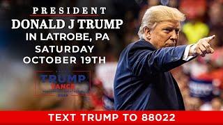 LIVE: President Trump in Latrobe, PA