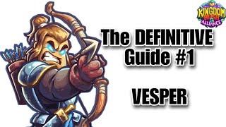 The DEFINITIVE Guide of Vesper | Kingdom Rush Alliance