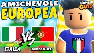 ITALIA vs PORTOGALLO A! PARTITA EUROPEA su STUMBLE GUYS